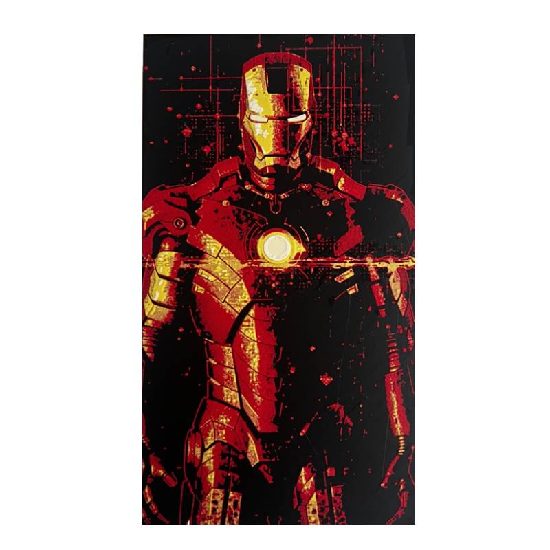 Iron Man 3D Wall Art